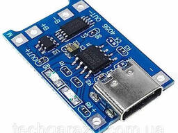 Модуль TP4056 TYPE-C контроллер 18650 заряда 5V 1A