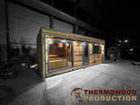 Модульная сауна из термодерева 7,0х3,2м под ключ с санузлом. Производитель Thermowood. .. - фото 3