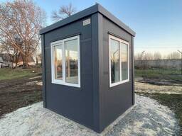 Модульні пости охорони в наявності, площа 4,8 м2