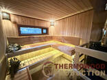 Модульно-каркасная сауна 8,0х3,5м Gartensauna-54 от производителя Thermowood Production - фото 3