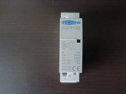 Mодульный контактор 25А 2Р 2NO