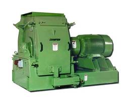 Молотковая дробилка для измельчения сырой щепы