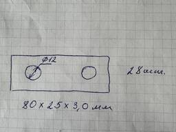 Молоток дробарки ДЗК-Т-1