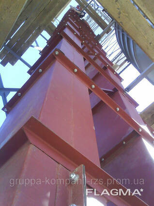 Монтаж демонтаж транспортера вертикального ковшового типу