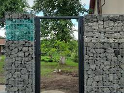 Монтаж габіонів та підпірних стін