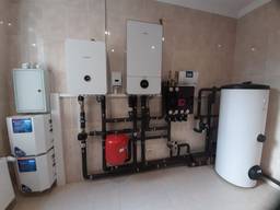 Монтаж котелень, опалення, теплових насосів