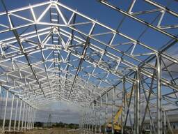 Монтаж оцинкованих металоконструкцій будь-якої складності