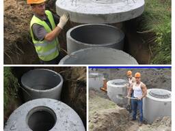 Монтаж септика