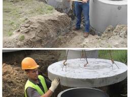 Монтаж септика Гатне