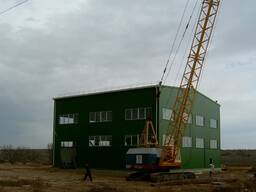 Монтаж швидкомонтованих каркасних будівель БМЗ з сендвіч-панелей