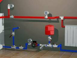 Монтаж систем отопления и сантехники под ключ в Полтаве