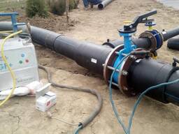 Водопровідні труби. Поліетиленові ПЕ ПНД пластикові Монтаж