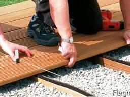 Монтаж террасной доски