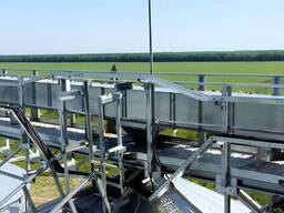 Монтаж зернових транспортерів