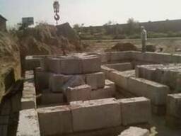 Монтаж Ж/б, плит перекрытия, фундаментных блоков