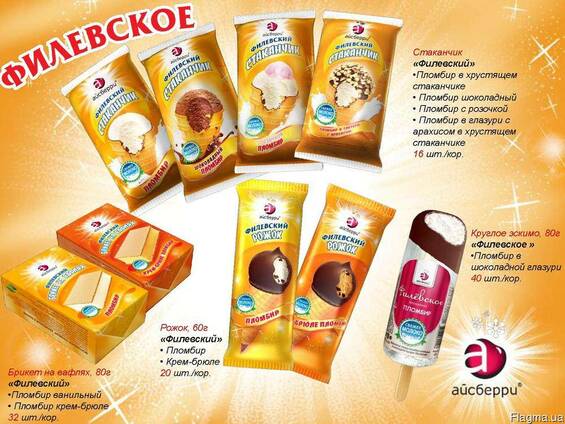 Мороженое тм Айсберри