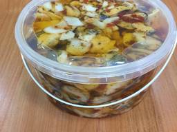 Морской Коктейль 1,5кг (мидии, рапаны, кальмар, осьминог)