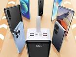 Мощный повербанк на 80000 mah с прочным корпусом со всеми видами выхода с функцией. ..