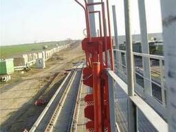 Мостик откидной эстакадный с амортизатором МОЭ-4