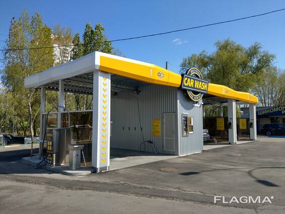 Мойка самообслуживания на 2 - 3 поста под ключ PROFIWASH .