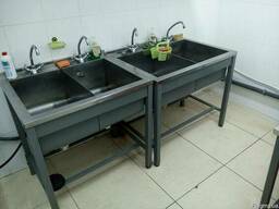 Мойки из нержавейки для кафе, общепит