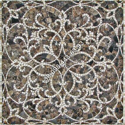 Мраморное мозаичное панно (декор из мрамора)