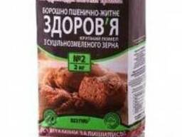 Мука пшенично-ржаная "Здоровье" грубого помола, 2 кг