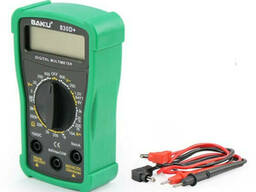 Мультиметр Bakku BK-830D+ Измерения: V, A, R (133*90*45) 0.2кг (118*70*30)