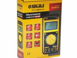 Мультиметр цифровой профи Sigma (4008551)