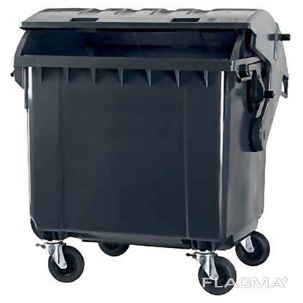 Мусорный бак для ТБО, 120л, 240л, 360л, 660л, 1100л