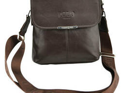 Мужская сумка POLO Videng Mini Темно-коричневая