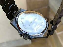 Мужские черные наручные часы Rolex Submariner / Ролекс