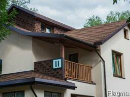 Мягкая черепица Шинглас Румба Мускат (Аккорд Коричневый)