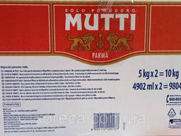 Мякоть томатов (очищенные) для соусов Mutti polpa 2×5кг. Италия