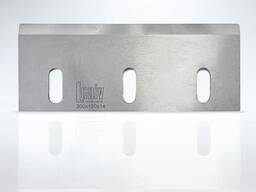 Ніж гранулятора на дробарку агломератор 300×120×14 для подрібнення пластикових відходів