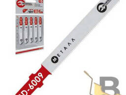 Набір полотен 5 од. для лобзика 50 мм по металу Intertool SD-6009