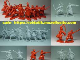 Набір солдатиків Українські козаки 8шт фігурки, солдатики, воїни, іграшки, колекціонування