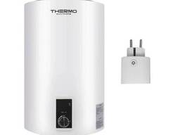 Набір: Водонагрівач електричний вертикальний 100 л сухий ТЕН + розумна розетка. ..