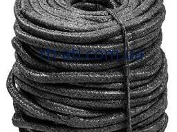 Набивка сальниковая графитированная ХБП-31 14 х14мм ВАТИ квадратное сечение