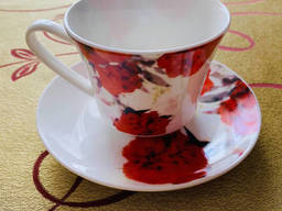 Набор чашка и блюдце Alpari DS-2002R