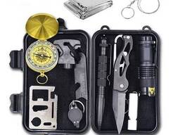 Набор для выживания в лесу из 10 инструментов FervorFox Emak ST-10 (100138)