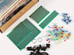 Набор из 1900 радиодеталей Набор для пайки DIY в одной коробке