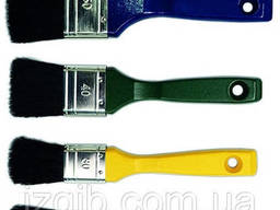 Набор кистей для лака, 4 шт. , чорний ворс