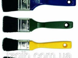 Набор кистей для лака, 4 шт. , чорний ворс