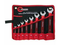 Набор комбинированных ключей 8 шт. Intertool XT-1508