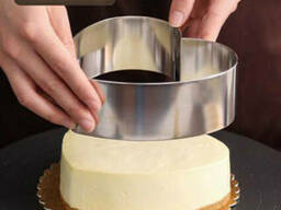 Набор металлических форм для десертов, пирожных теста (выкладки/вырубки) в форме сердец