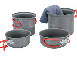 Набор посуды для 1-2 человек Terra Incognita Du Серый (TI-DU)