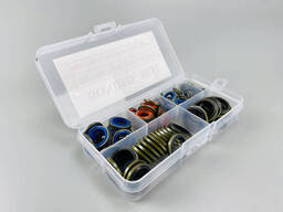 Набор металлорезиновых шайб с уплотнителями 6–16 мм 100 шт ATP2187