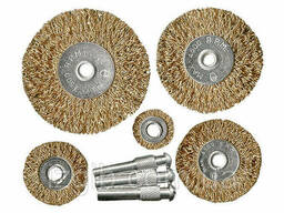 Набор щеток для дрели Matrix 5 плоских 25-38-50-63-75 мм