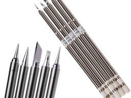 Набор жал 5шт T12 для паяльных станций паяльников Hakko